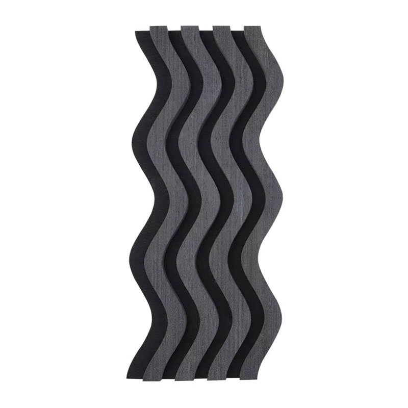 3D-gegolfde akoestische wandpanelen