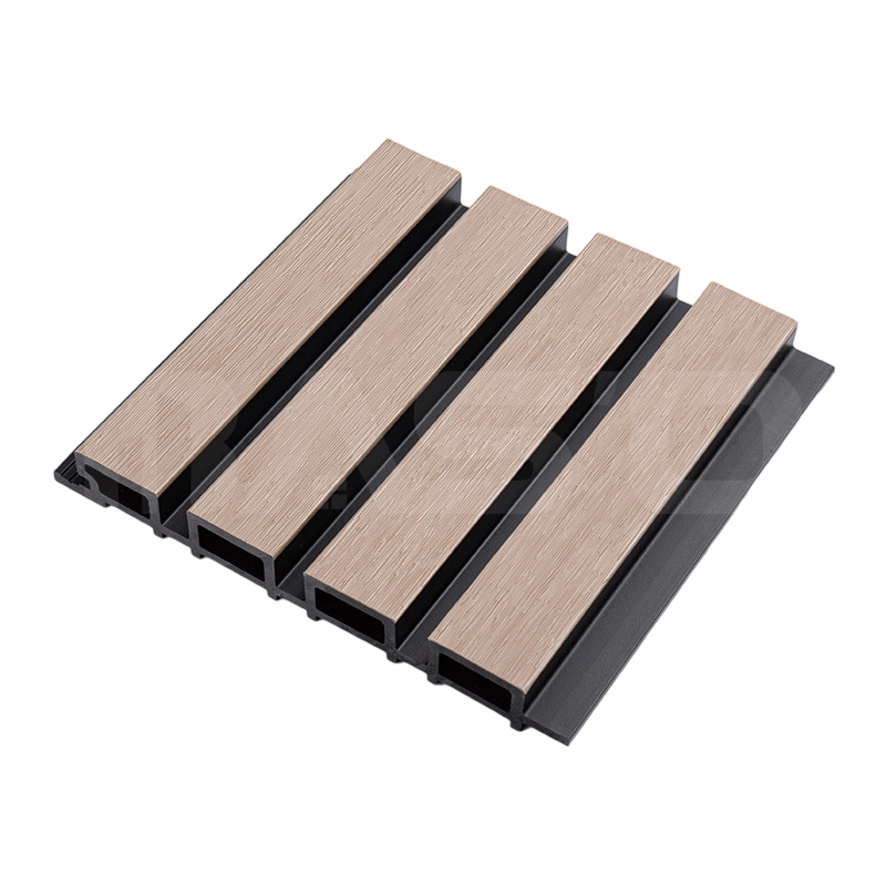 Dubbelkleurig co-extrusie composiet wandpaneel 219 mm x 26 mm