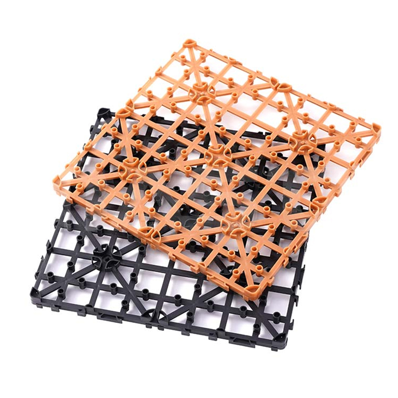 Diy in elkaar grijpende kunststof basis voor vloeren van 30 cm x 30 cm