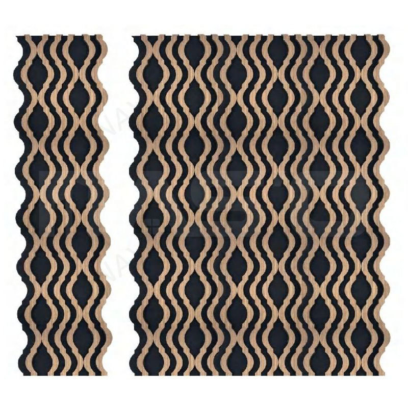 Allotype akoestisch wandpaneel – diep reliëf, geluidsabsorberend